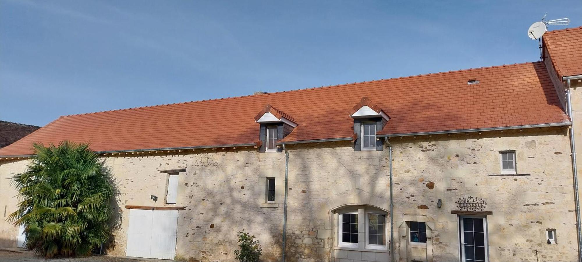 Le Domaine De Bella Bed & Breakfast Dange-Saint-Romain Ngoại thất bức ảnh